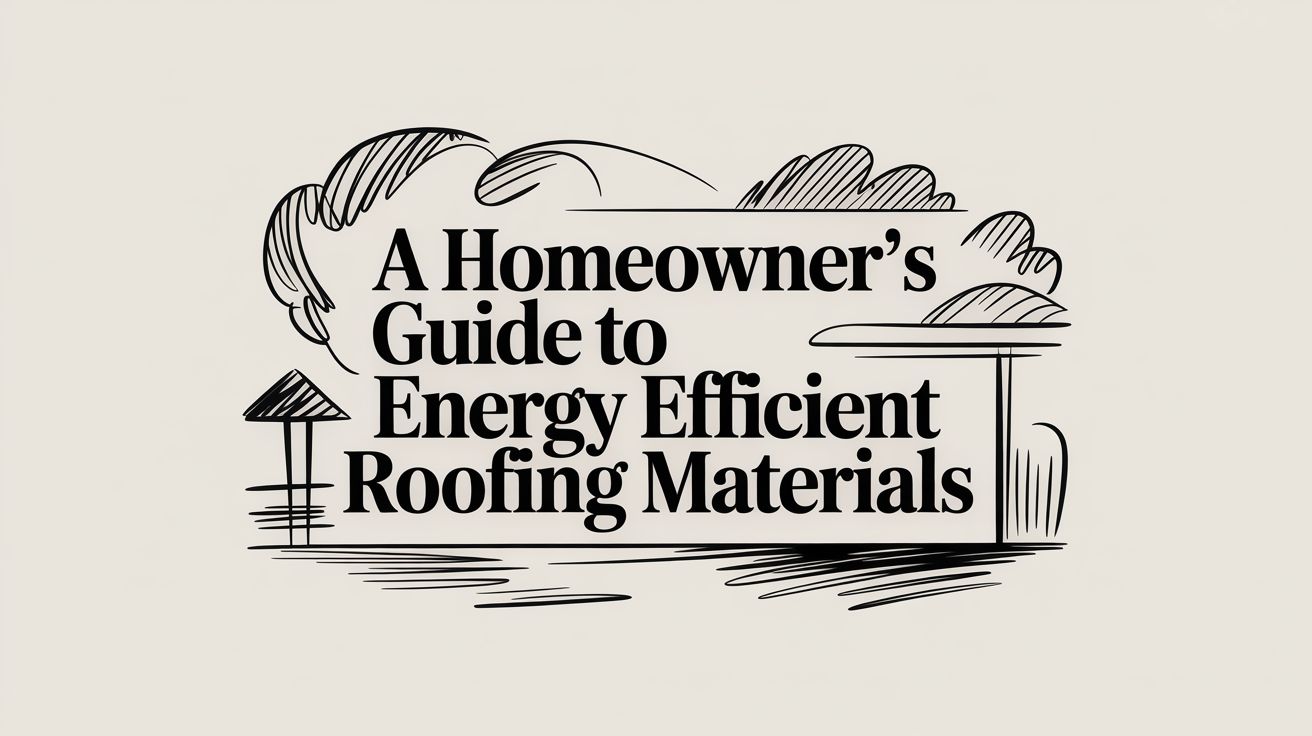 A Homeowner's Guide to Energy Efficient Roofing Materials