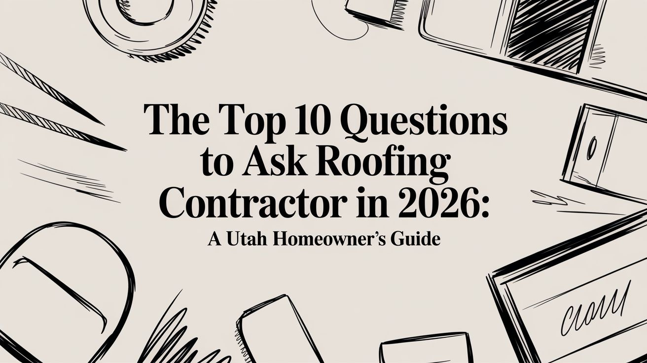 The Top 10 Questions to Ask Roofing Contractor in 2026: A Utah ...