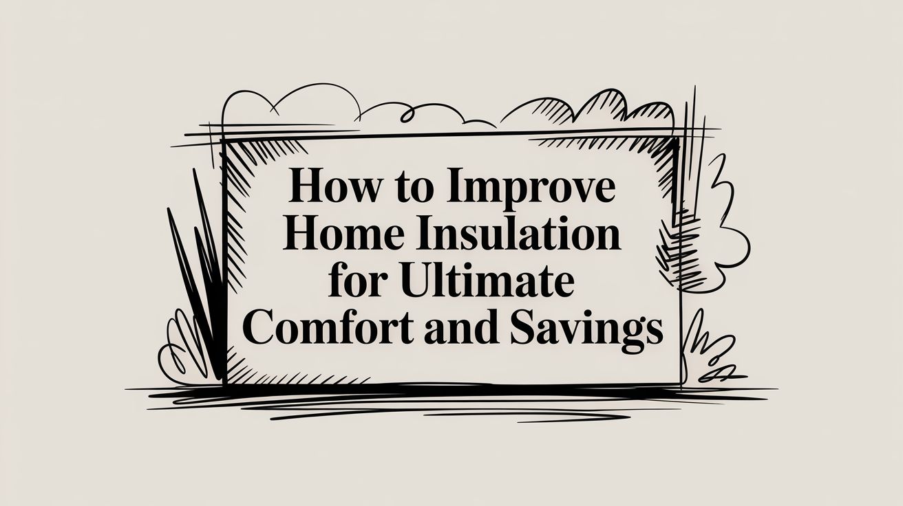 How to Improve Home Insulation for Ultimate Comfort and Savings