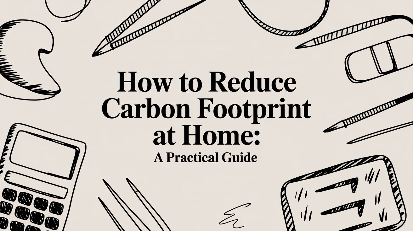 How to Reduce Carbon Footprint at Home: A Practical Guide
