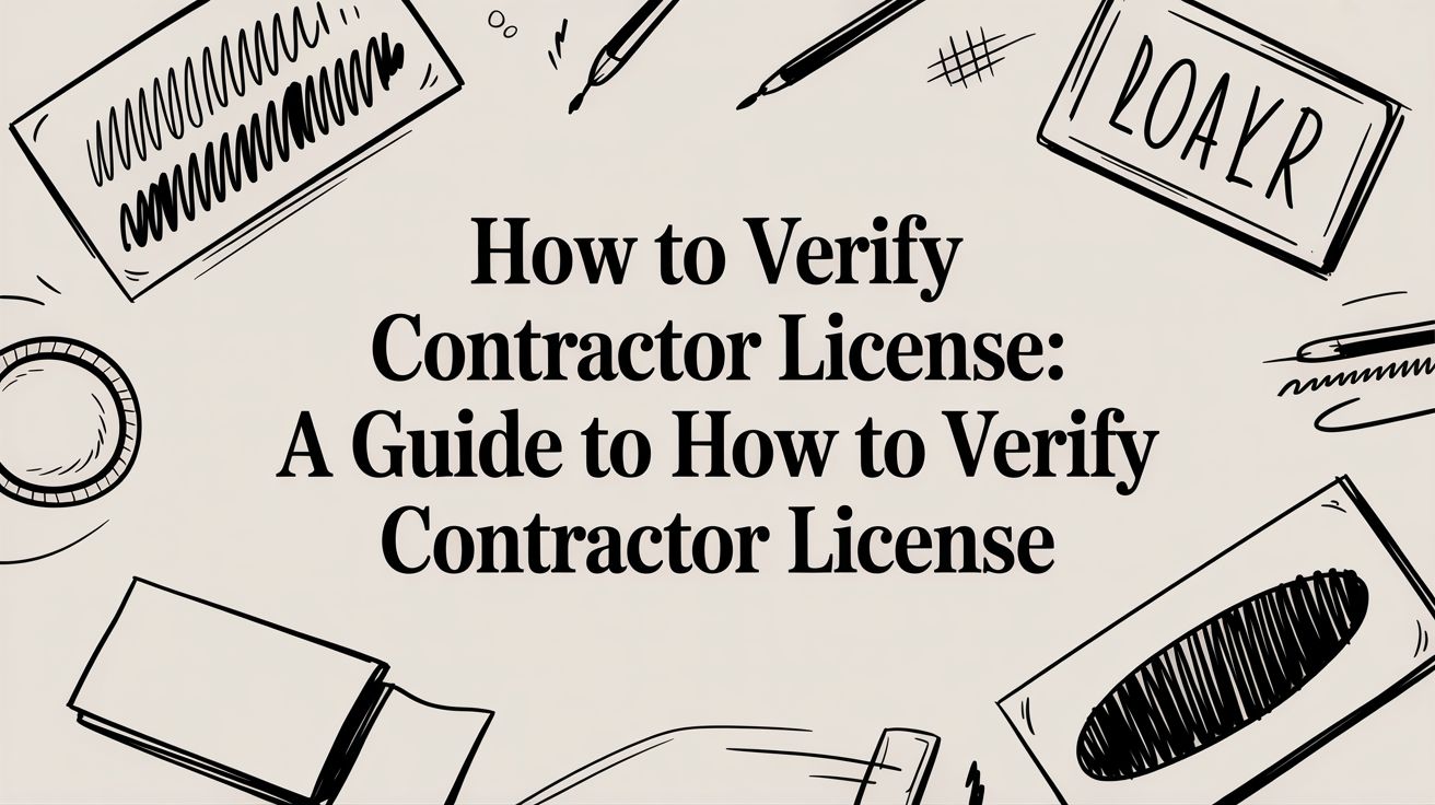 How to Verify Contractor License: A Guide to how to verify contractor ...