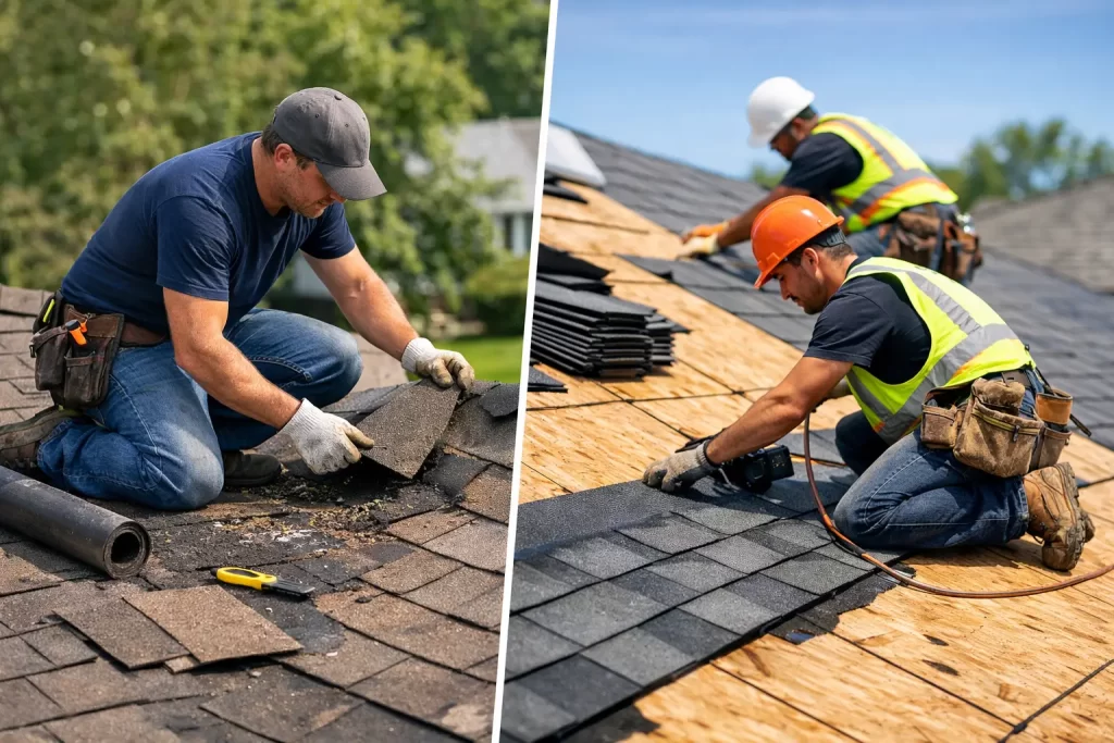 Roof Repair vs Replacement: What Makes Sense?