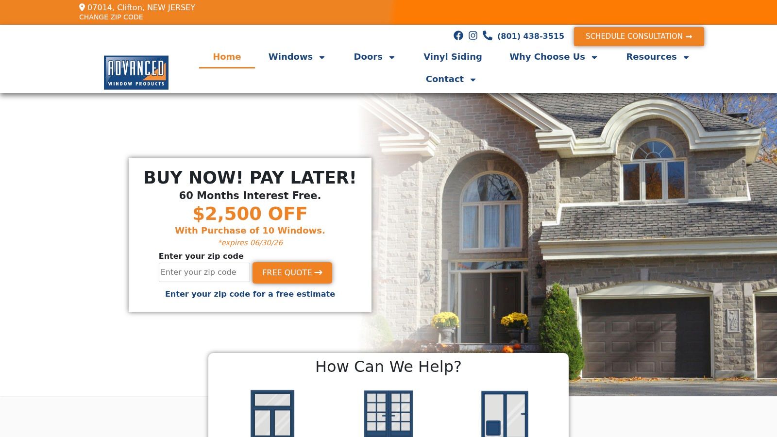 Advanced Window Products (Earthwise of Salt Lake City)