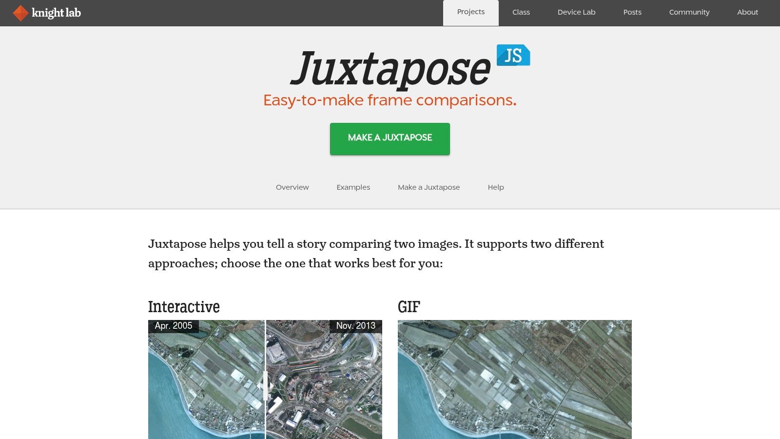 Knight Lab Juxtapose