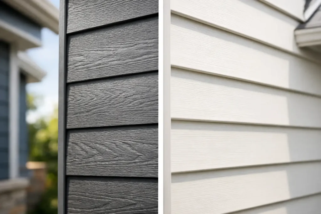 Fiberglass Composite vs Vinyl Siding Compared